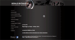 Desktop Screenshot of geraldbuthaud.fr